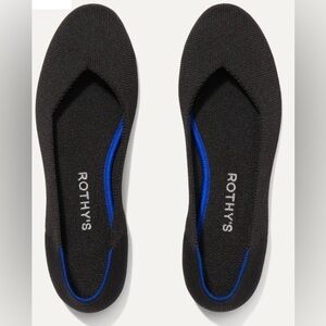 ROTHY’S Black Flats